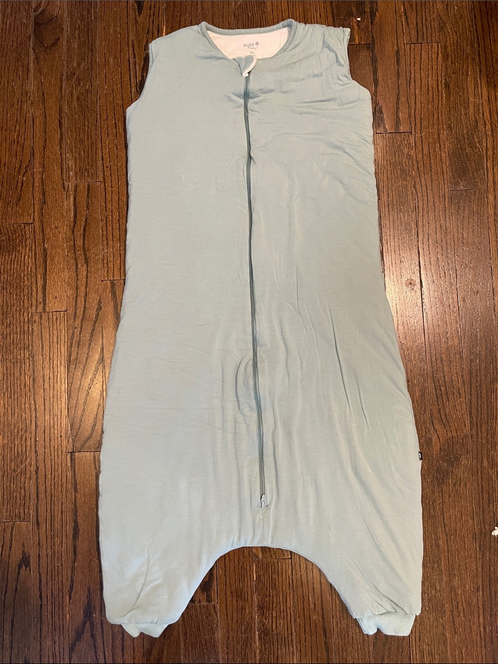 Kyte Baby Light Blue Sleeveless Zippered Sleep Bag Walker